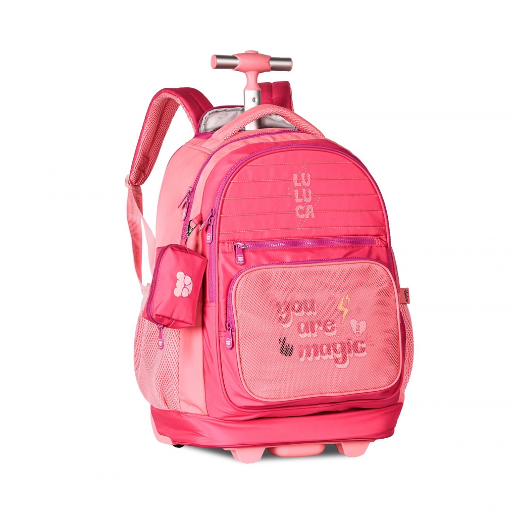 Bolsa Mini Mochila Luluca Infantil Menina Lu12103Gf - Semax