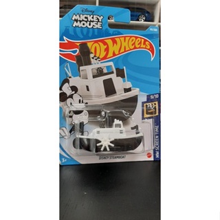 Hot Wheels Disney Steamboat Barco Do Mickey Branco