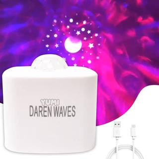 Projetor De Luz Noturna Galáxia Estrela Nebulosa C/ Projetor Lua 3d USB RGB em Oferta na Shopee