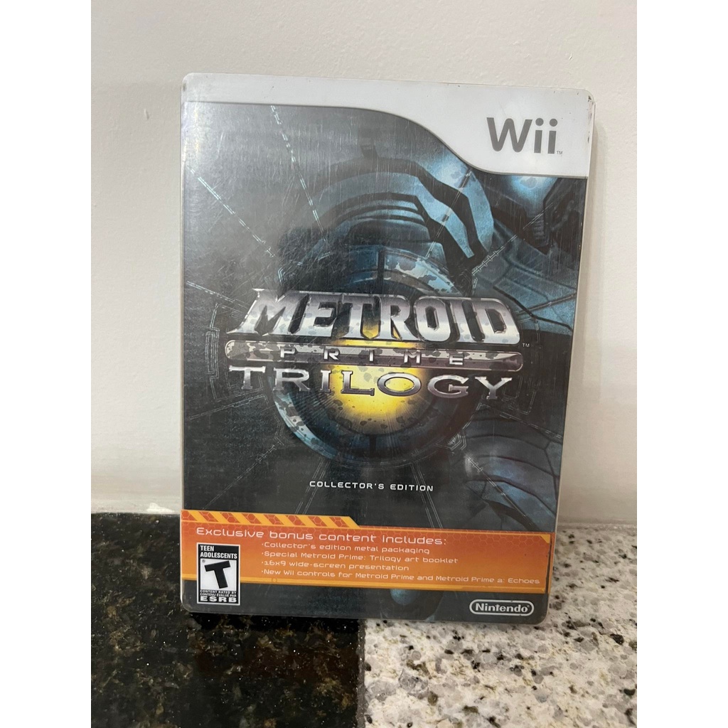 Metroid high quality Prime Trilogy Collector's Edition