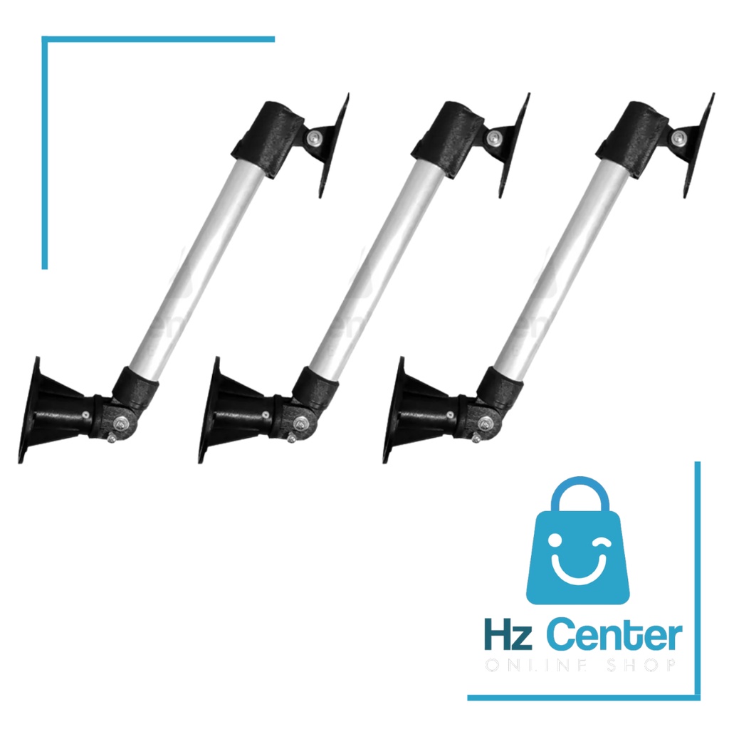 Kit 03 Suportes para Câmera de Segurança CFTV Sensor Infra 40CM