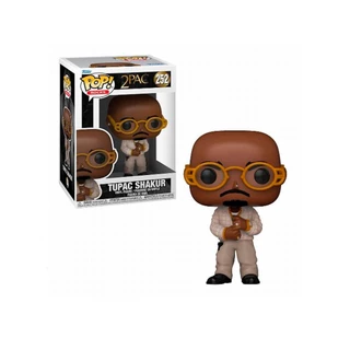 FUNKO POP ROCKS 2PAC - TUPAC SHAKUR 252 NOVO ORIGINAL
