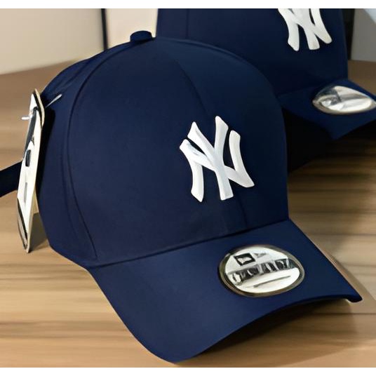 Boné Yankees NY Era Azul Marinho/Branco Adulto Aba Curva Feminino/Masculino Super Saldo Envio em 24hrs