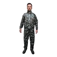 Capa De Chuva Alba Pvc Selva Camuflada Pvc Pronta Entrega Original alba pvc