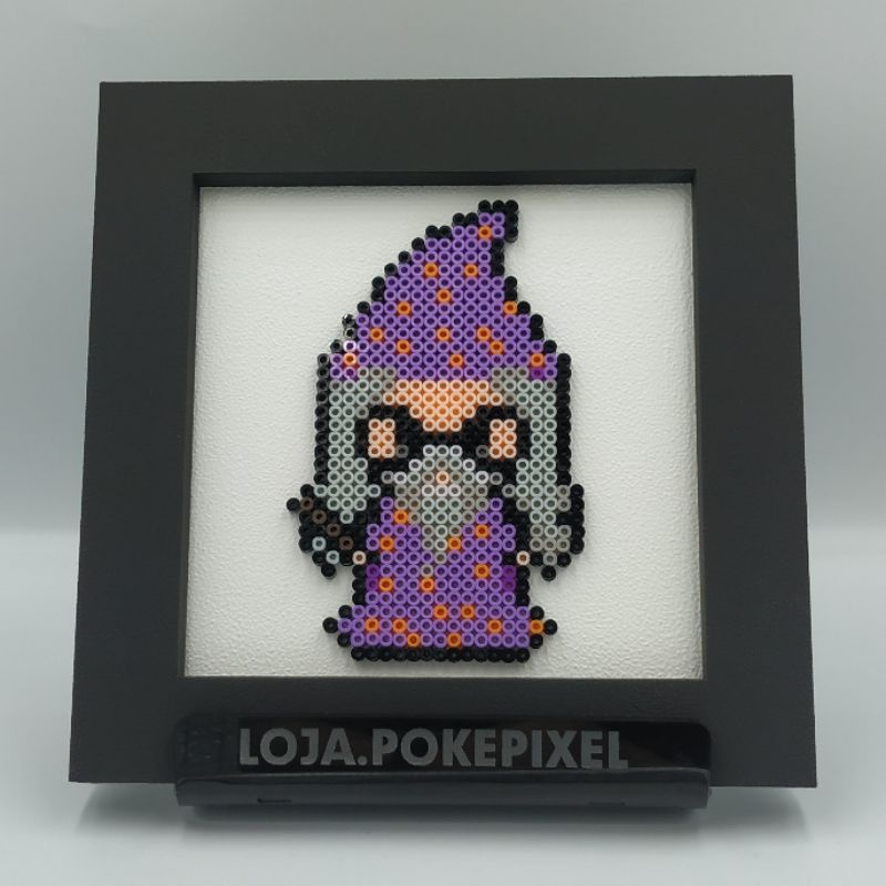 Quadro Decorativo - Alvo Dumbledore / Harry Potter / Pixel Art | Shopee ...