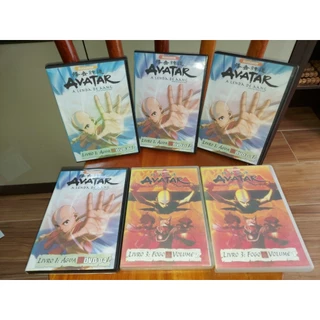 Avatar a Lenda de Aang Patch 8 DVDs