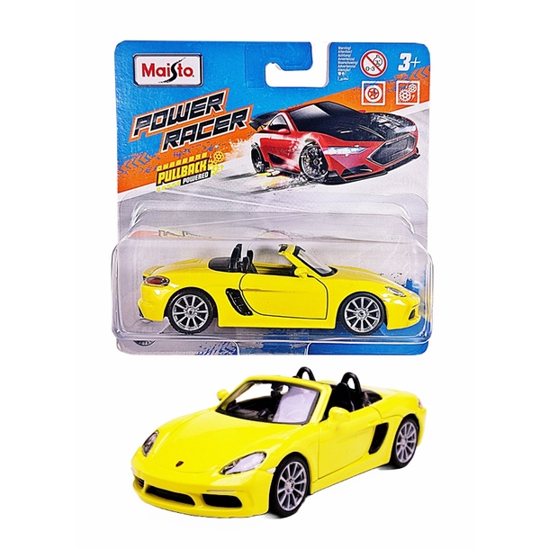Miniatura Carros Power Racer com Fricção 11cm Maisto (Venda por