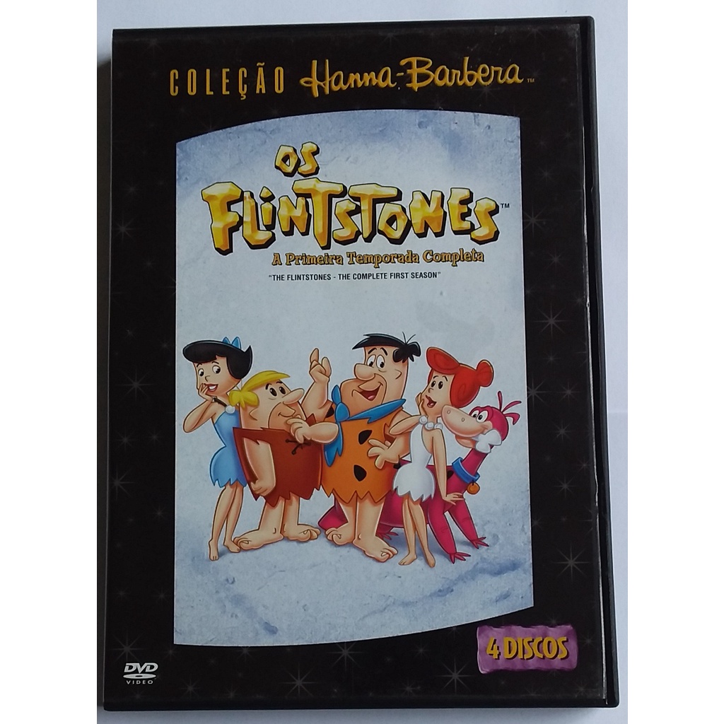BOX DVD ORIGINAL OS FLINTSTONES 1ª TEMPORADA COMPLETA | Shopee Brasil
