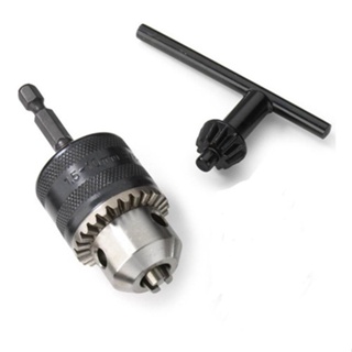 Mandril 3/8 Com Adaptador Para Parafusadeira/Furadeira 1/4 10mm