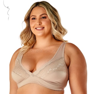 Soutien Sutiã Reforçado Plus Size Busto Mole Duplo Vi 311324