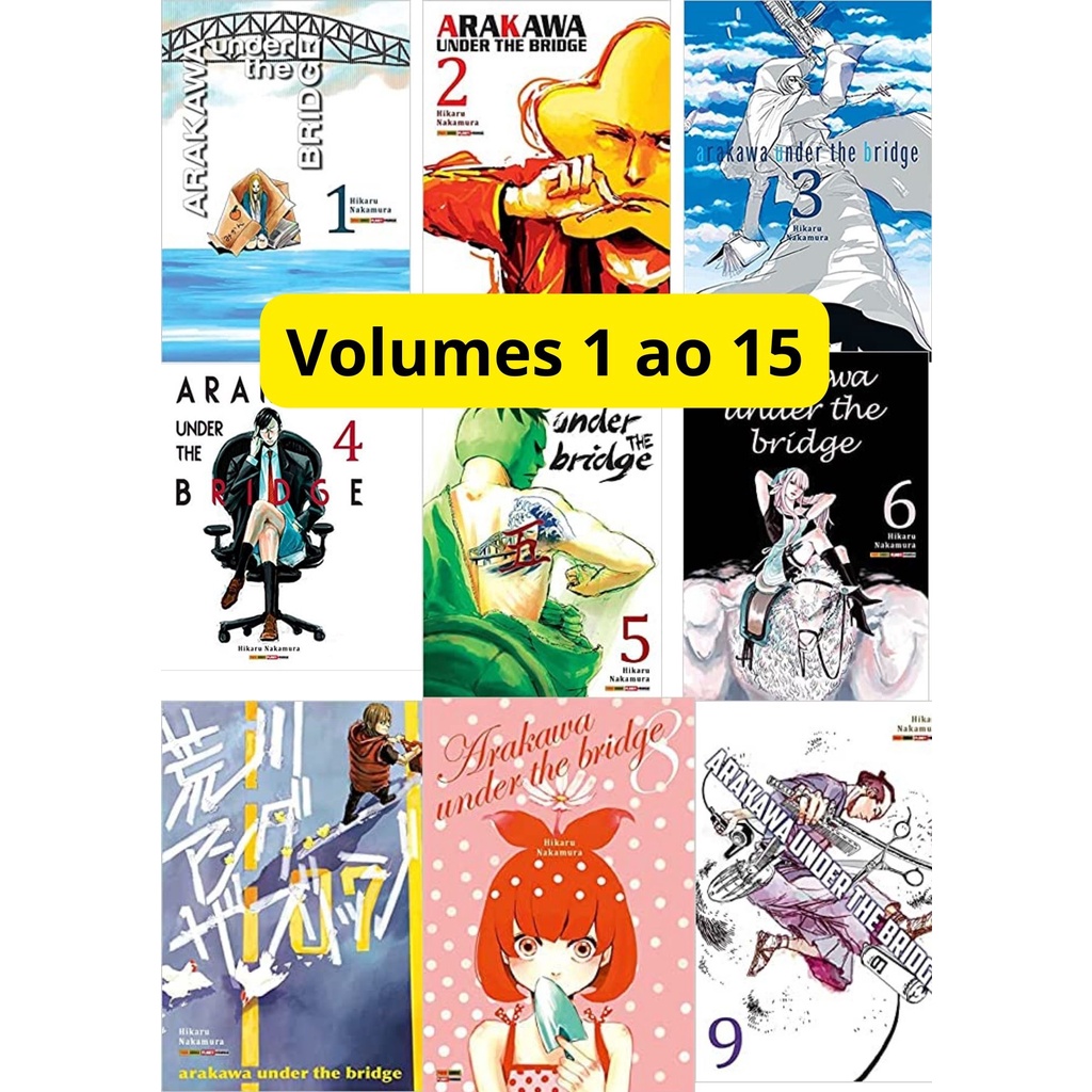 Arakawa Under the Bridge Vol. 10, de Nakamura, Hikaru. Editora Panini  Brasil LTDA, capa mole em português, 2018