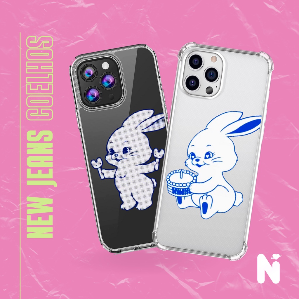 Case Capinha de Celular New Jeans Coelho - Kpop