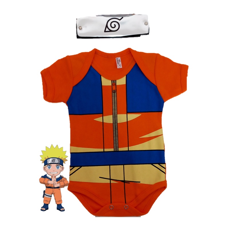 body criança curta infantil bebê roupa nenê manga Sasuke e Itachi
