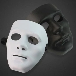 1 Máscara Fantasia Carnaval Luxo preto ou branco