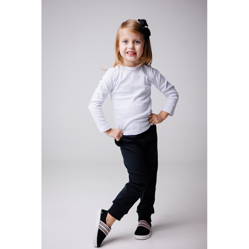 Short Infantil Unissex LOOLY - Algodão E Linho Cintura Elástica