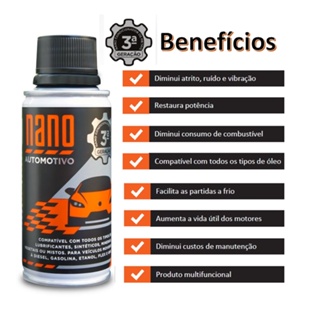 Nano Automotivo Condicionador De Metais Concentrado 120ml