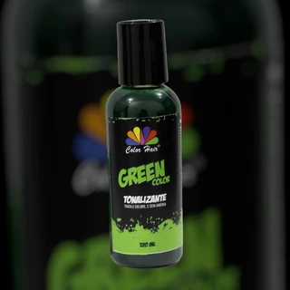 TONALIZANTE GREEN COLOR HAIR