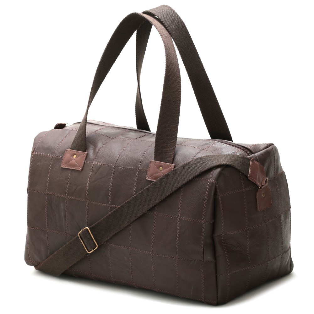 Mala De Mão Para Viagem Com Alça Transversal- Couro Legítimo