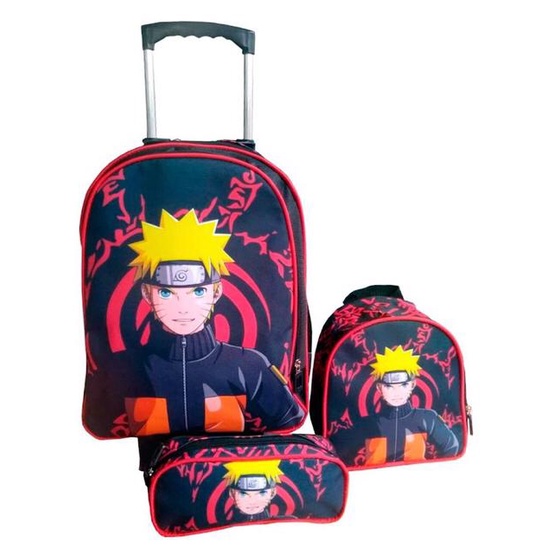 Mochila Naruto Shippuden Mochila Naruto Infantil Menino Shopee Brasil