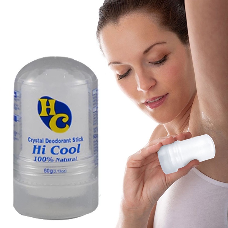 Desodorante Natural Pedra Sal Cristal 60g Unisex Hi Cool | Shopee Brasil