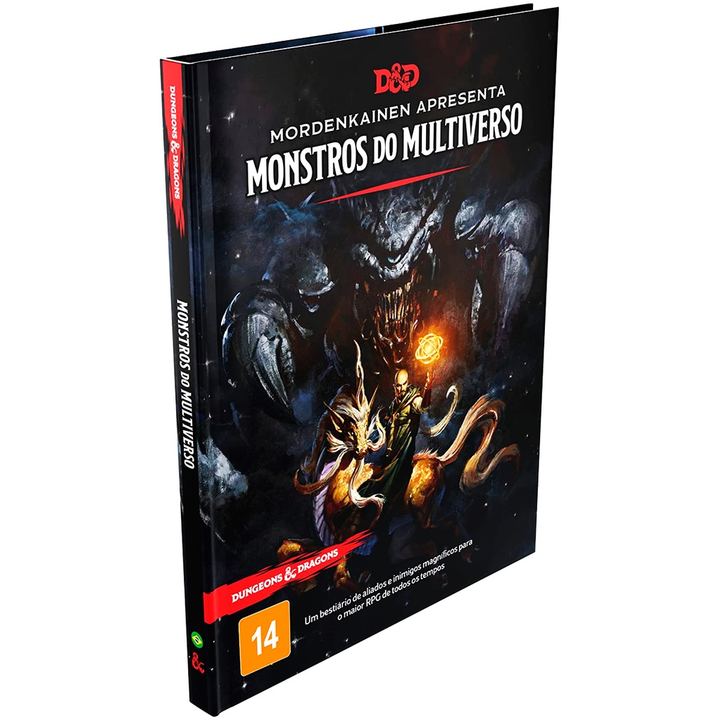 Livro Dungeons Dragons Mordenkainen Apresenta Monstros do Multiverso ...