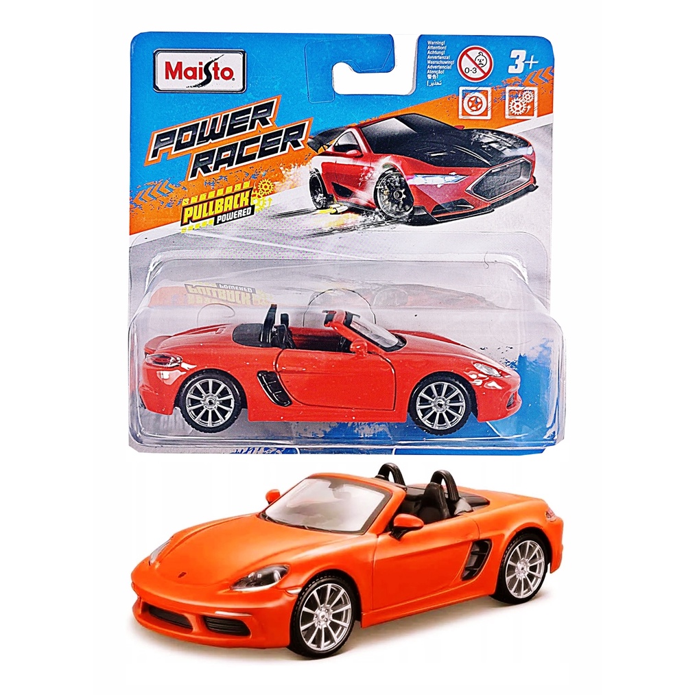 Miniatura Carros Power Racer com Fricção 11cm Maisto (Venda por