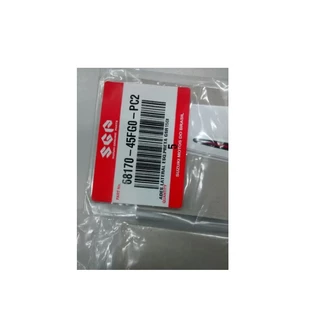 Adesivo Lateral Rabeta Esquerda Preta Suzuki Gsr 150i