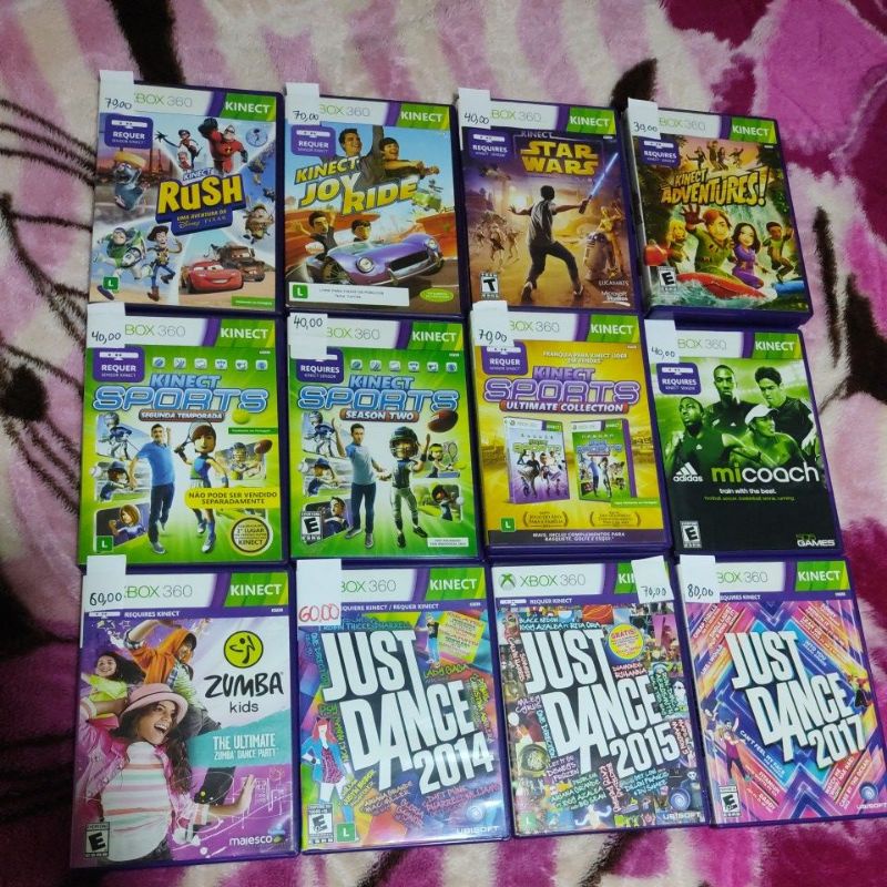 XBOX 360 JOGOS ORIGINAIS