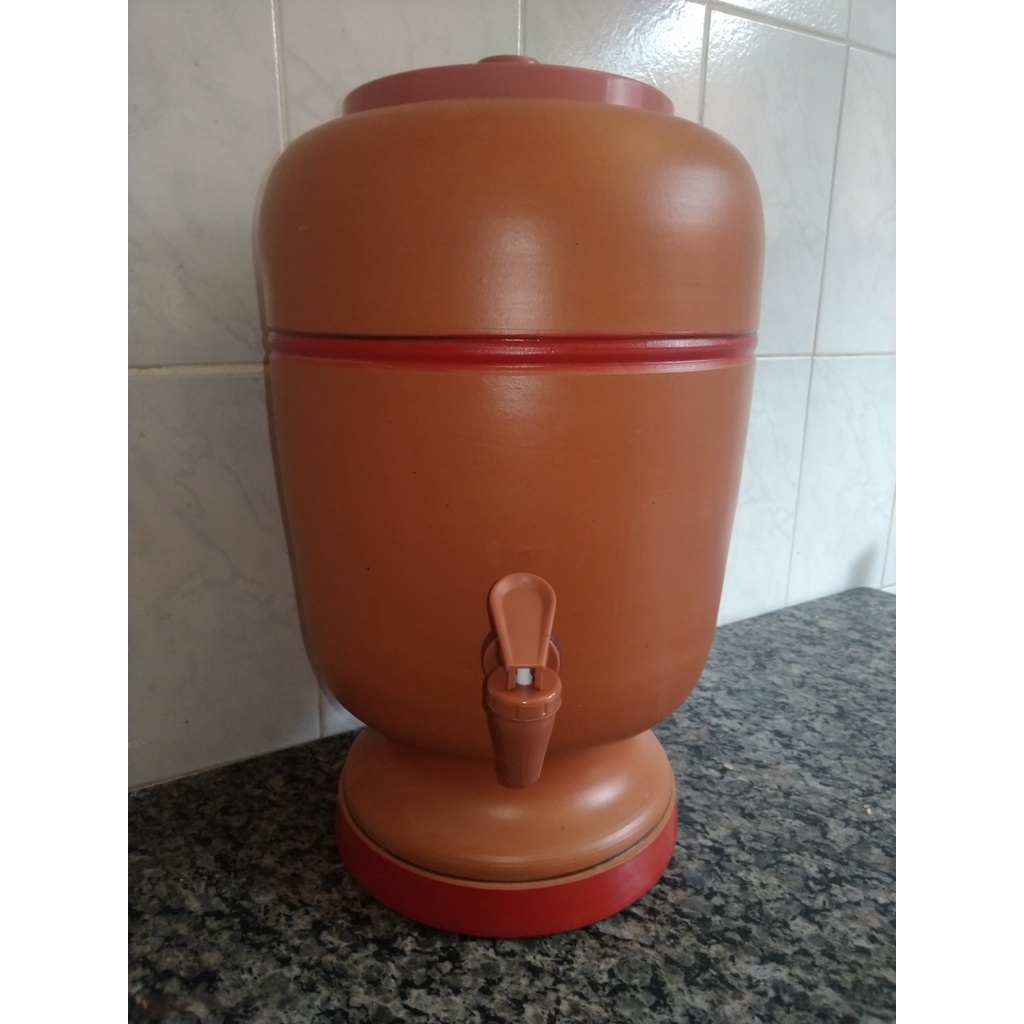 talha de barro para água 7 litros