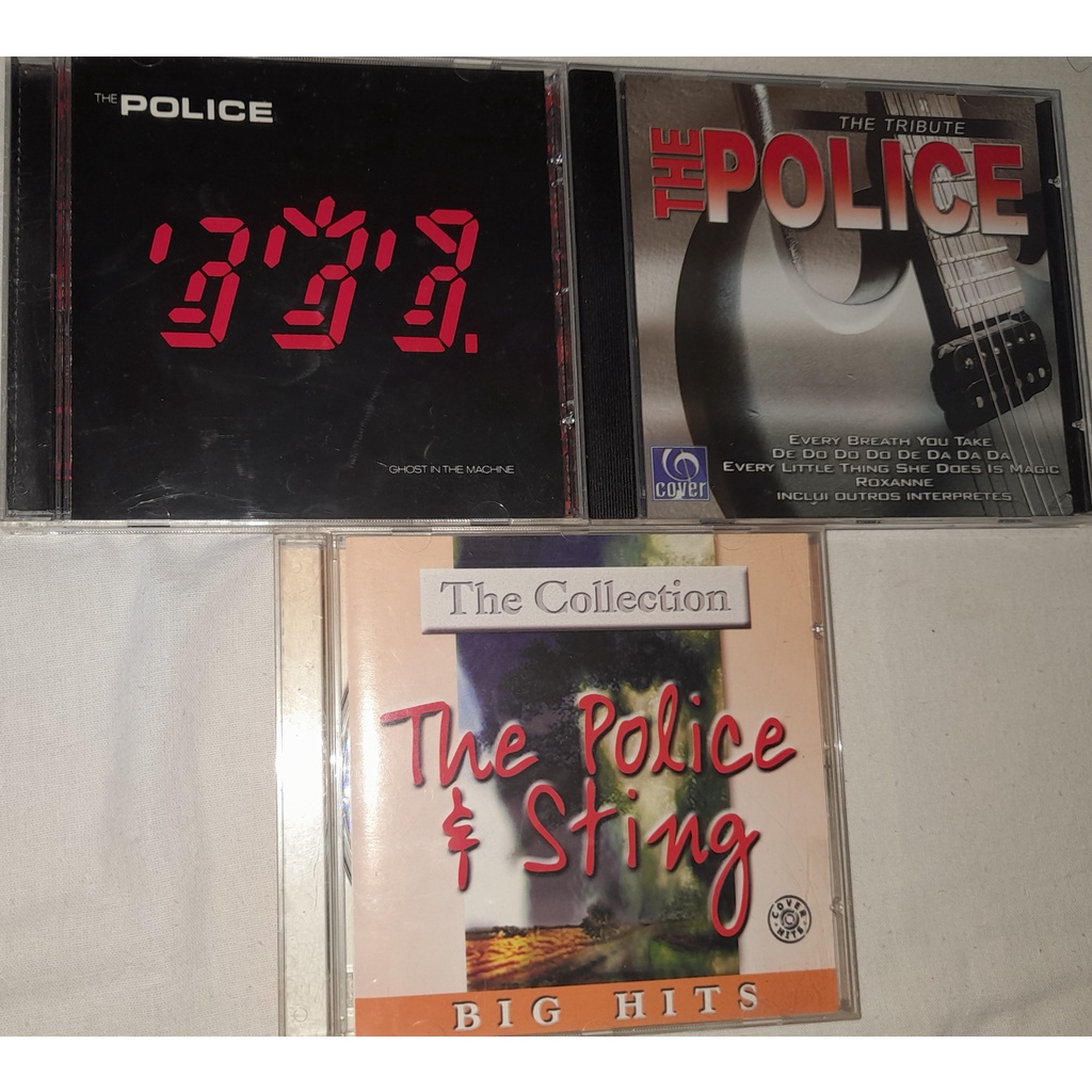 CDs da banda The Police | Shopee Brasil