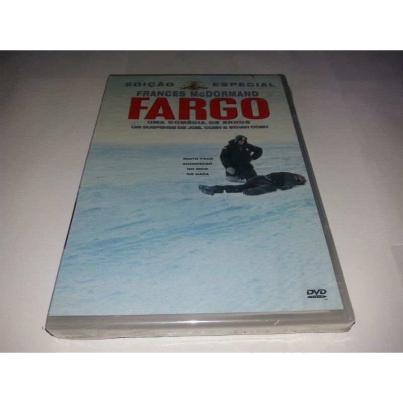 Dvd - Fargo : Uma Comedia de Erros - 1996 - Frances McDormand - Lacrado ...