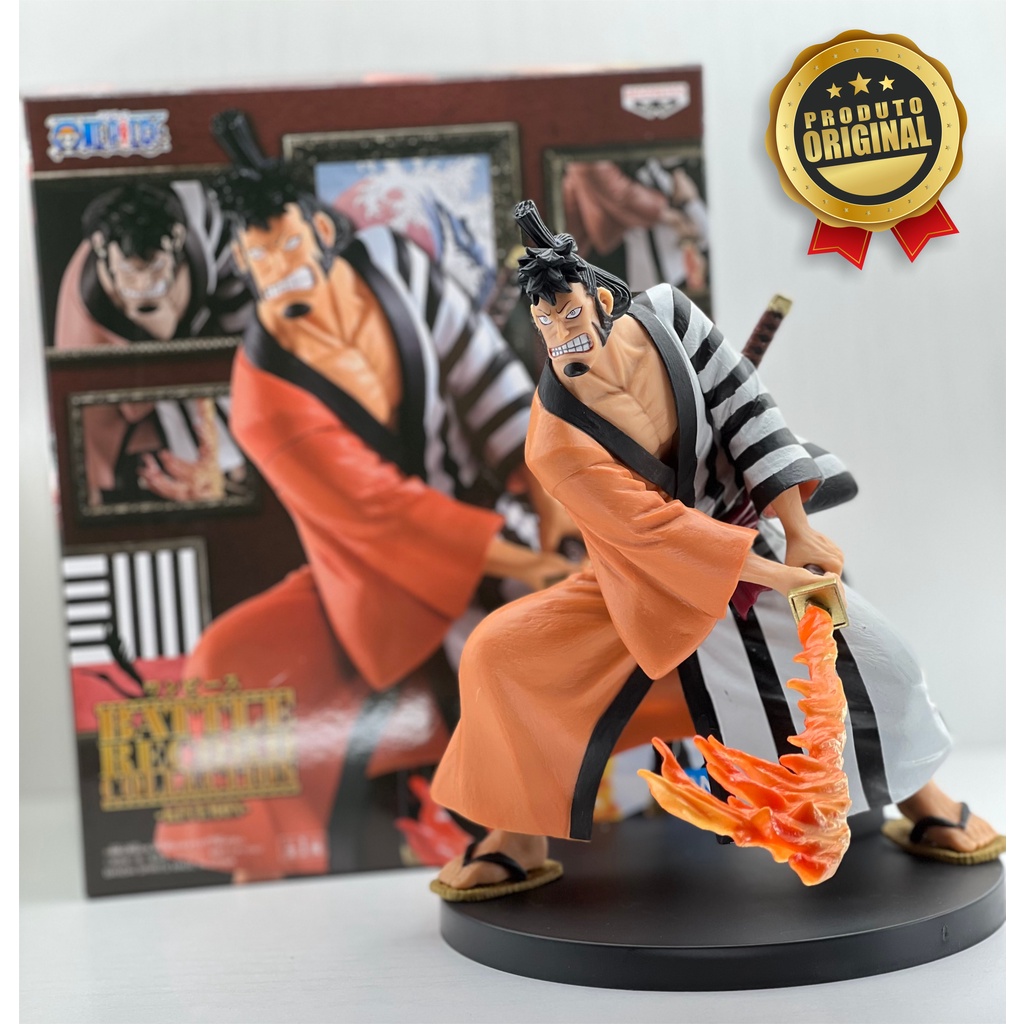 Action Figure Battle Record Kin'emon - One Piece Bandai Banpresto ...