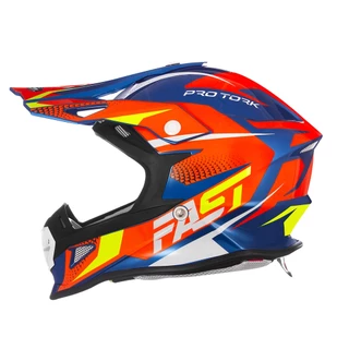 Capacete Moto Esportivo Fechado Fast Fantasy Motocross Trilha Enduro Masculino e Feminino Pro Tork
