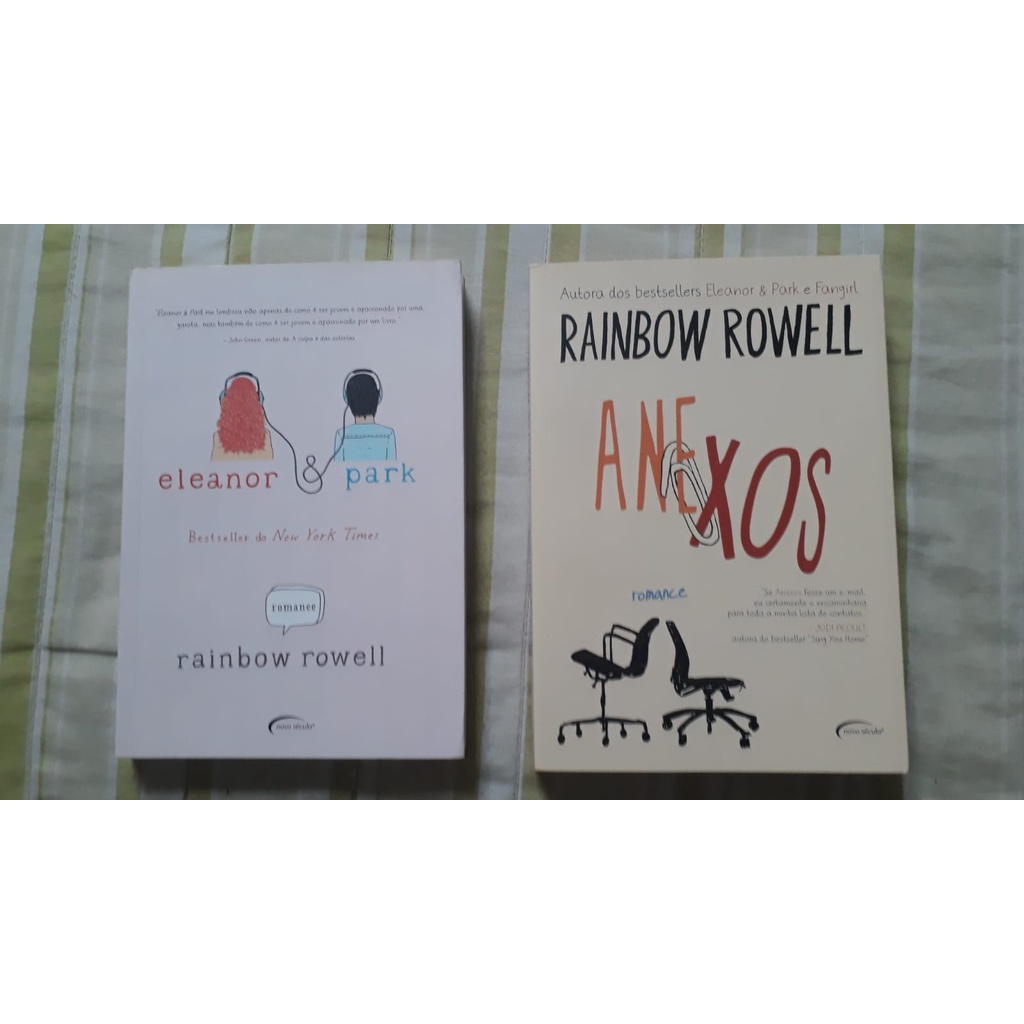 Livros Eleanor & Park / Anexos - Rainbow Rowell | Shopee Brasil