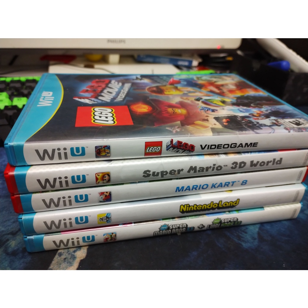 Manual do Jogo Super Mario 3D World - Nintendo Wii U - Seminovo - Americano  - Original