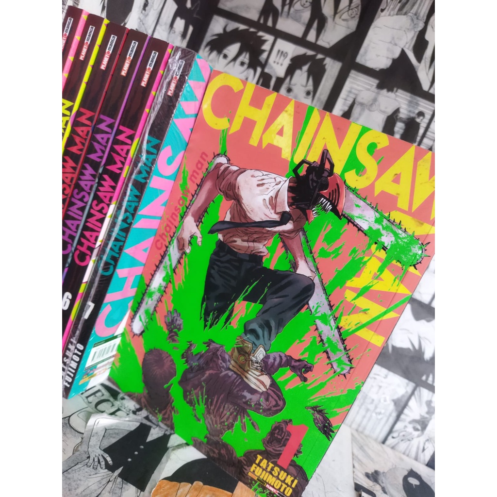 ChainSaw Man Volumes complete sua coleção volume avulsos PANINI Chain saw Sawman