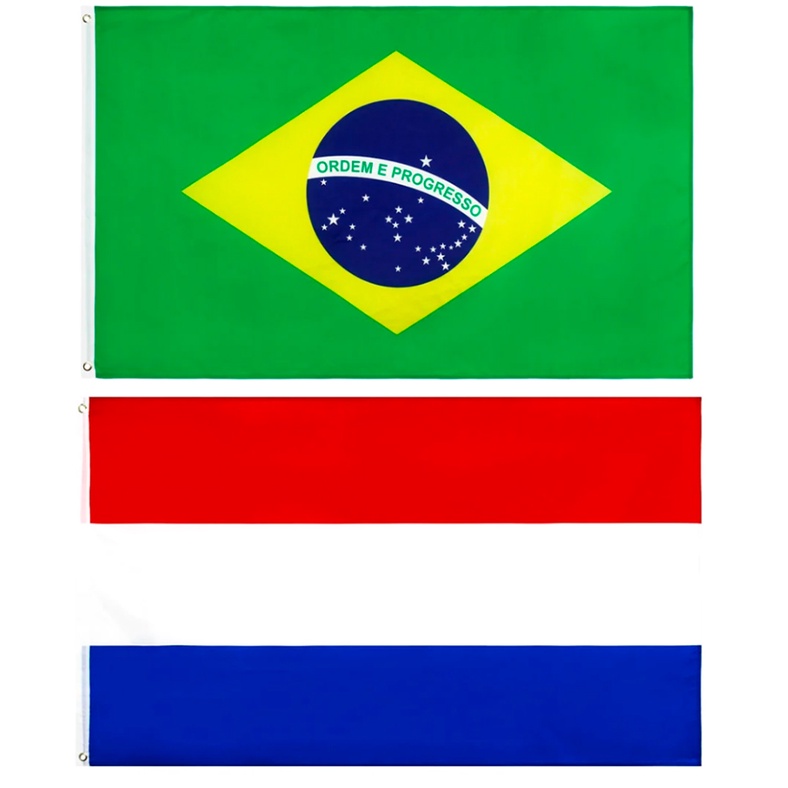 Painel Bandeira Do Brasil Tecido Sublimado 1,50 X 1,00