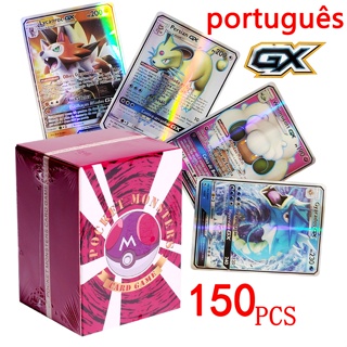 Lote 40 Cartas Pokémon Vmax V Gx Em Português Cartas Brilhantes Sem Repetir  - TechBrasil