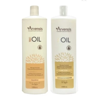 Shampoo + Condicionador Tec Oil 1l Arvensis Kit Promocional