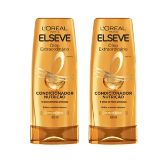 Kit 2 Condicionador Elseve Óleo Extraordinário Cachos 400ml