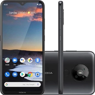 Smartphone Nokia 5.3 128GB Dual Chip Android Tela 6.5" Octa Core 4G Câmera 13MP+5MP+2MP+2MP - Carvão