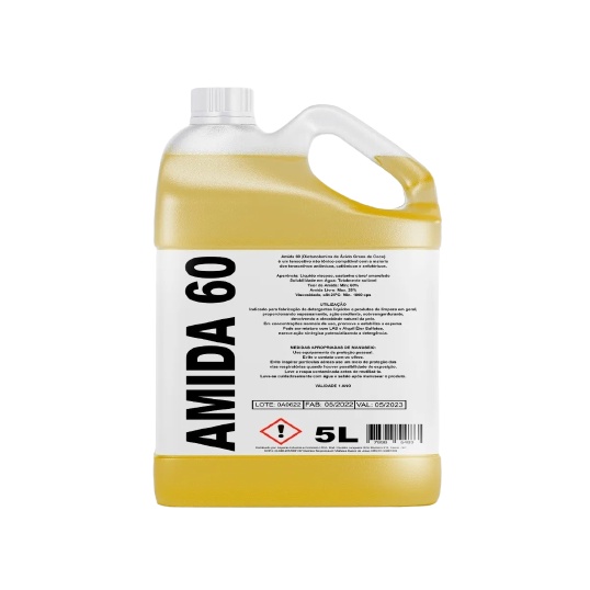5 Litros Amida 60 Fabricação De Detergente Melhor Do Brasil
