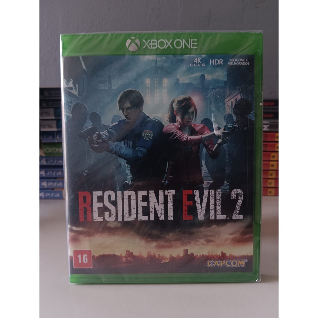 Jogo Resident Evil 2 Remake Xbox One E Series Lacrado Shopee Brasil 6759