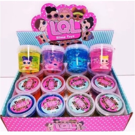 Lol dolls and hot sale slime