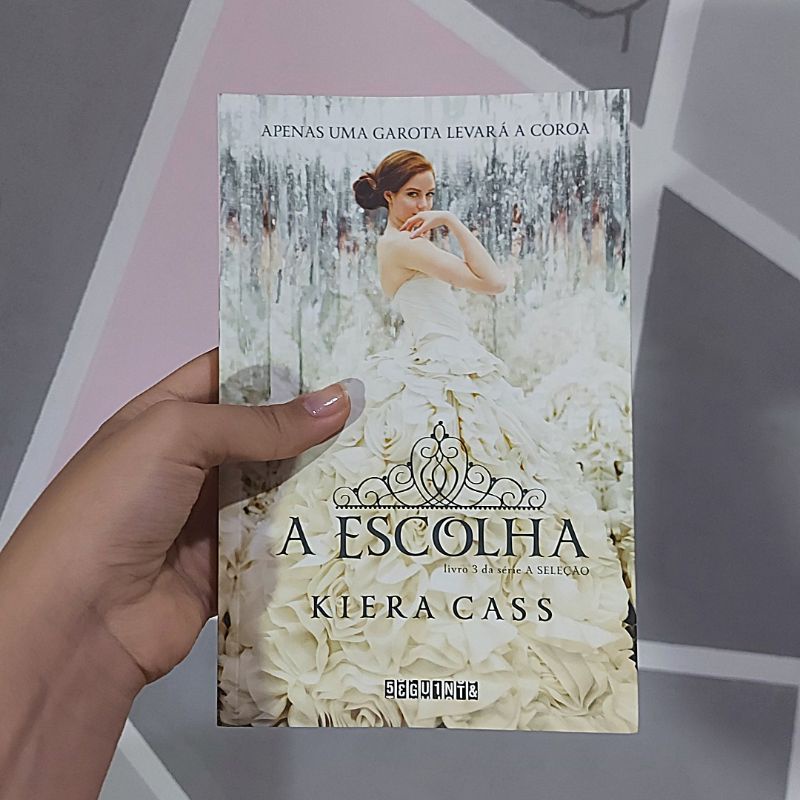 Livro A Escolha Kiera Kass Acompanha Marcador Shopee Brasil