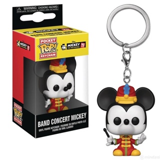 CHAVEIRO FUNKO POP - KEYCHAIN DISNEY MICKEY 90TH BAND CONCERT MICKEY NOVO ORIGINAL