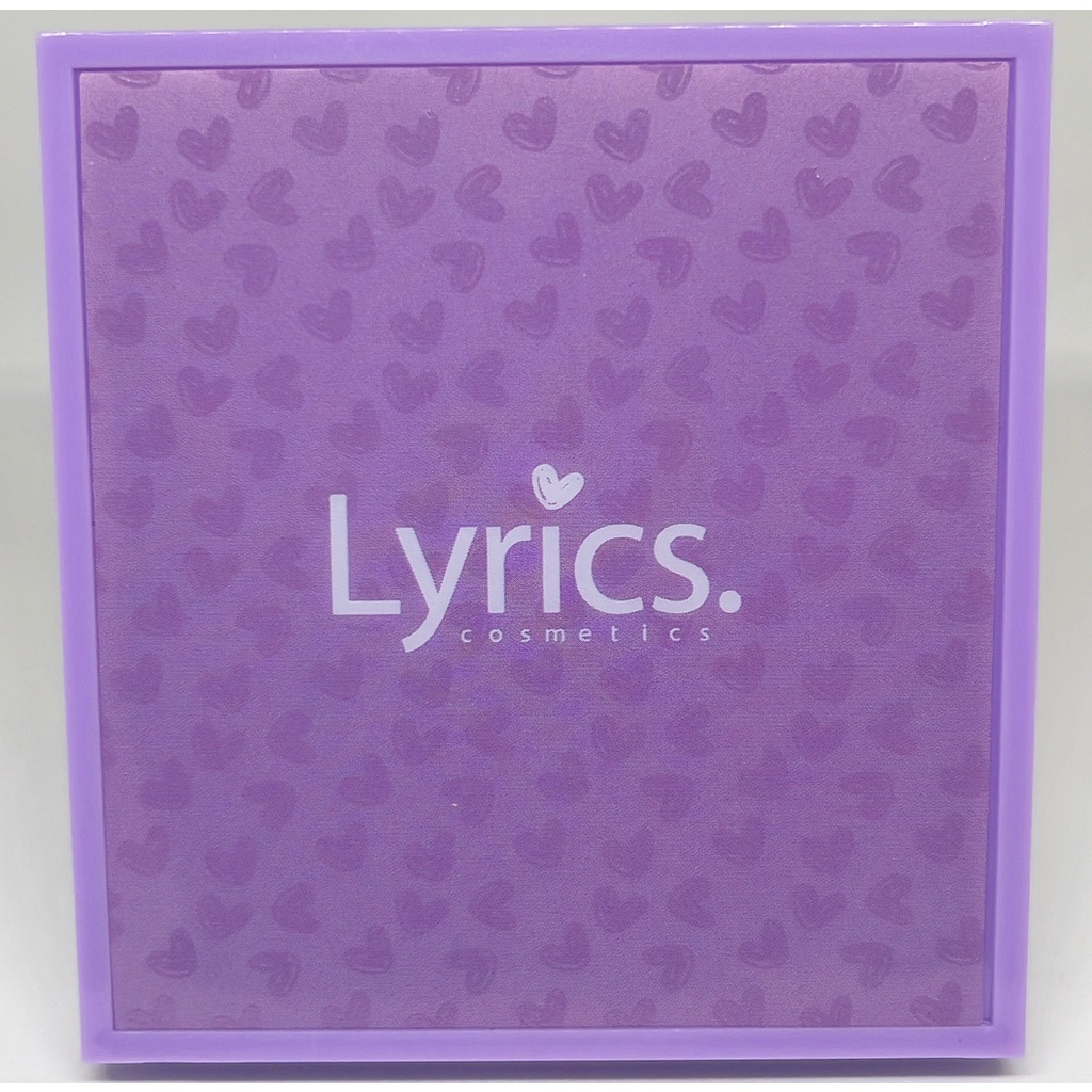 HB101965 PALETA DE SOMBRAS 9 CORES LYRICS COSMETICOS