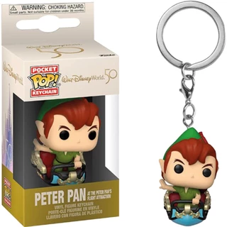 CHAVEIRO FUNKO POCKET POP KEYCHAIN WALT DISNEY WORLD 50TH ANNIVERSARY - PETER PAN AT THE PETER PANS FLIGHT NOVO ORIGINAL em Oferta na Shopee