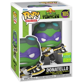 Funko Pop Power Rangers Turtles Donatello *sdcc 2022* 105 Novo Original em Oferta na Shopee