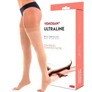 Meia 7/8 Legline Venosan 15-23mmHg Aberto Sahara M